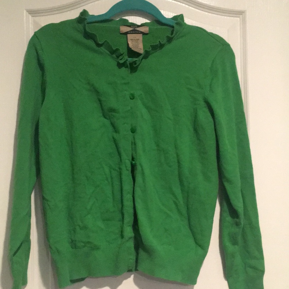 Green sweater